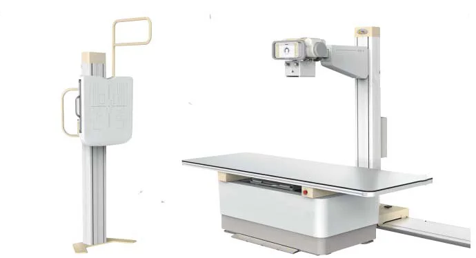 Рентгеновский аппарат DR X ray с фиксированной кроватью и