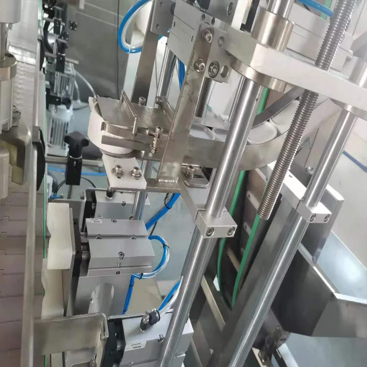 JF D902 Fully Automatic Bottle Capping Rotating Machine Plastic Mexico Spain Key Germany Power Packaging Food Technical Air Flat