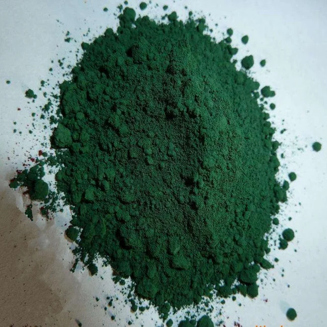 Pigment Manufacturer Produce Iron Oxide Green Pigment Phthalocyanine Green
