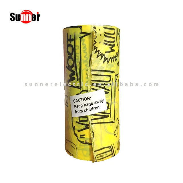 Wholesale Manufacturer Graffiti Style Dog Trash bags