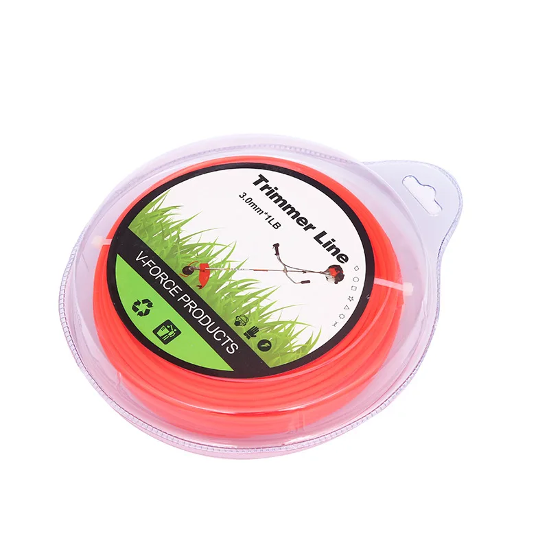 Factory customized brush cutter cutting line nylon material grass rope 1LB * 2.7/2.7/3.0