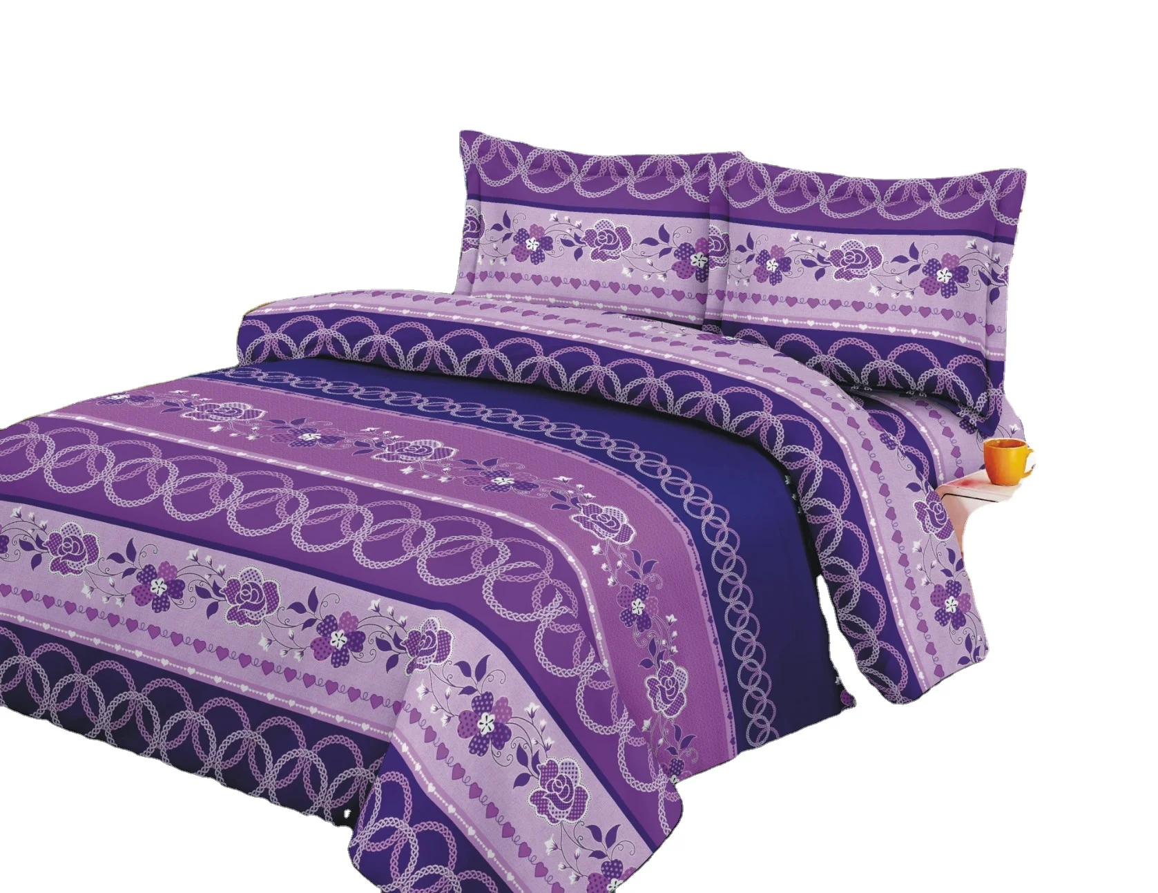 CUSTOM PRINTED BRUSHED MICROFIBER TWILL FABRIC IN 100% POLYESTER