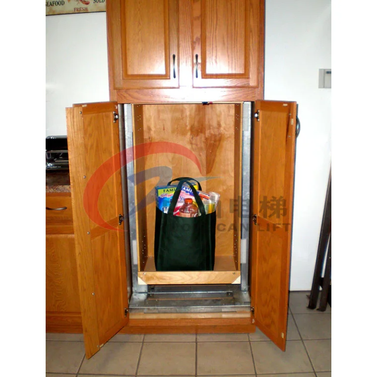 Smooth food service elevator/150kg dumbwaiter elevator/hotel laundry elevator