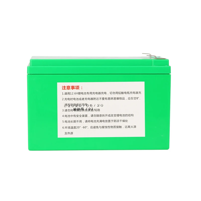 12V lithium battery rechargeable battery pack for electric sprayer water pump car for kids solar lights