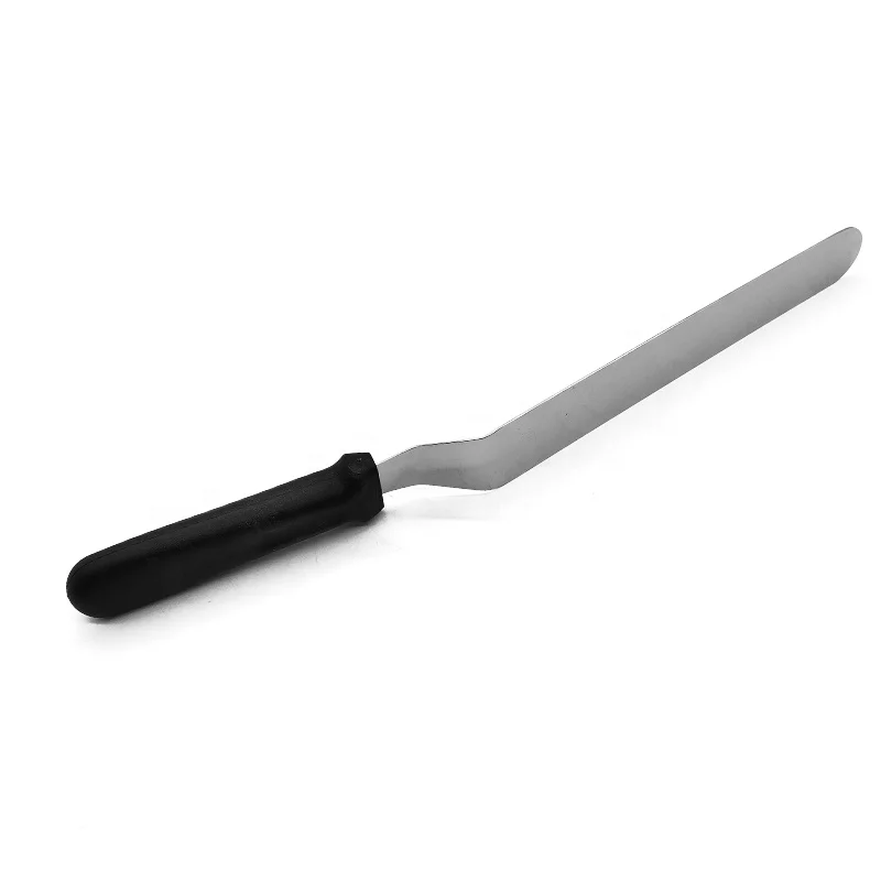 Angled Cake Frosting Spatula Professional Stainless Steel Pancake Spatula