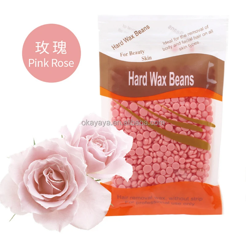 depilatory face body hair removal depilatory wax beans hard beads kit Paraffin Hard Wax Beans