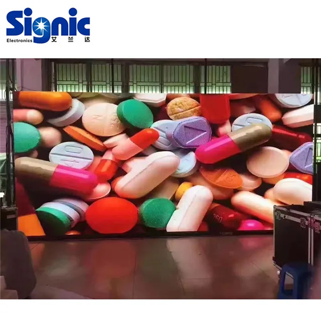 Indoor High Resolutions Rental Type LED Display Video Wall Ultra Slim Cabinet Stage LED Pane P2 P2.5 mm Rental Cabinets Panels