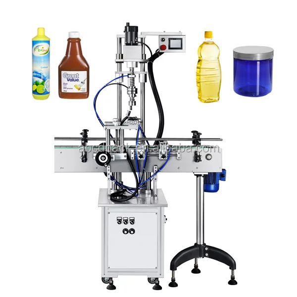 Easy Automatic Shampoo Bottle Cap Capping Machine Bottle Crimper Cap Crimping Machine