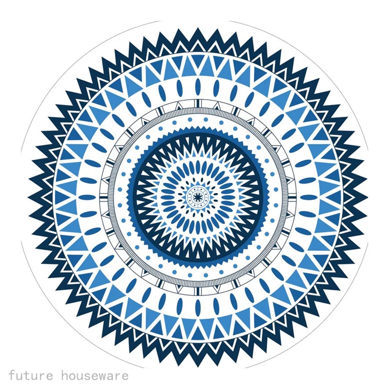 High Quality environmentally friendly flower girl jacquard microfiber printed beach towel