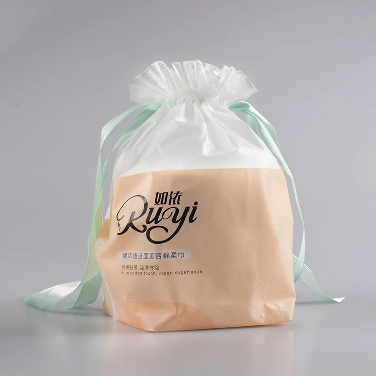 Top quality no brand soft comfortable cotton facial tissue white roll