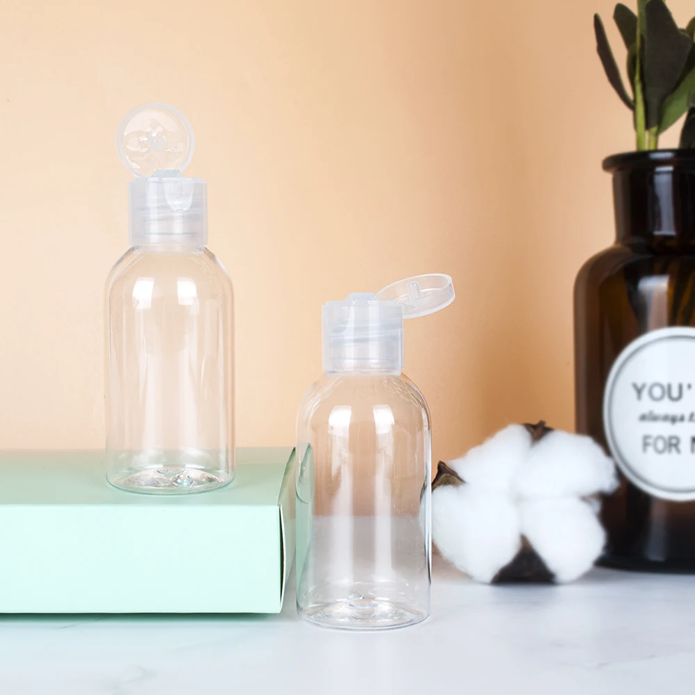 PET plastic 30ml 50ml liquid mini hand wash sanitizer gel sanitiser spray package bottles liquid hand wash sanitizer package