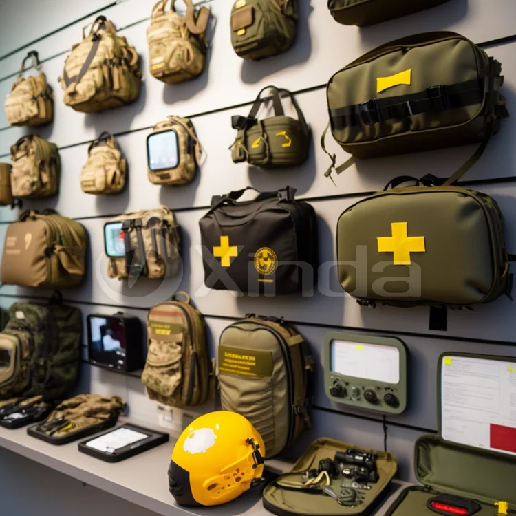 Custom Medical Supplies Storage Case Waterproof Tarpaulin Travel Medication Storage Bag