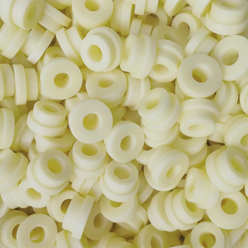 custom Hot sale plastic Nylon bearing bushing  plastic bushing with flange sleeve  pom bushing