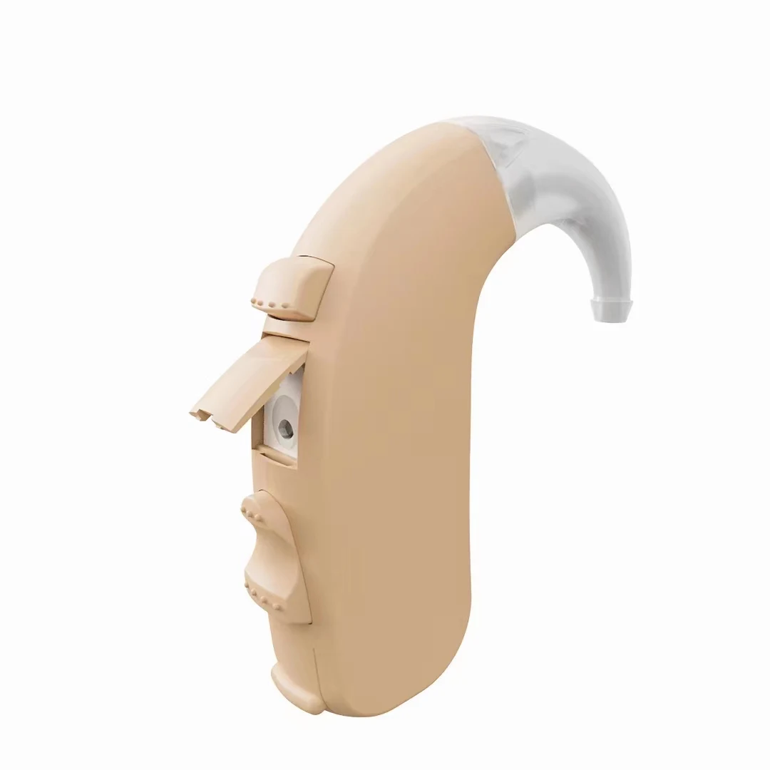 Cheap Price 13 Battery Powered Analog BTE Sound Amplifier Hearing Aid for Hearing Loss