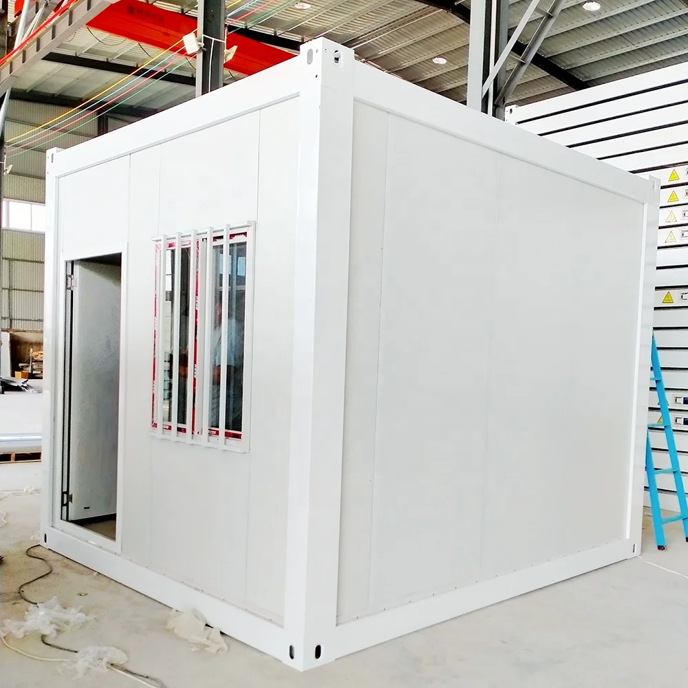 
2021 Flat Packing Prefab Container Houses for Temporarily Living and Dormitory House 