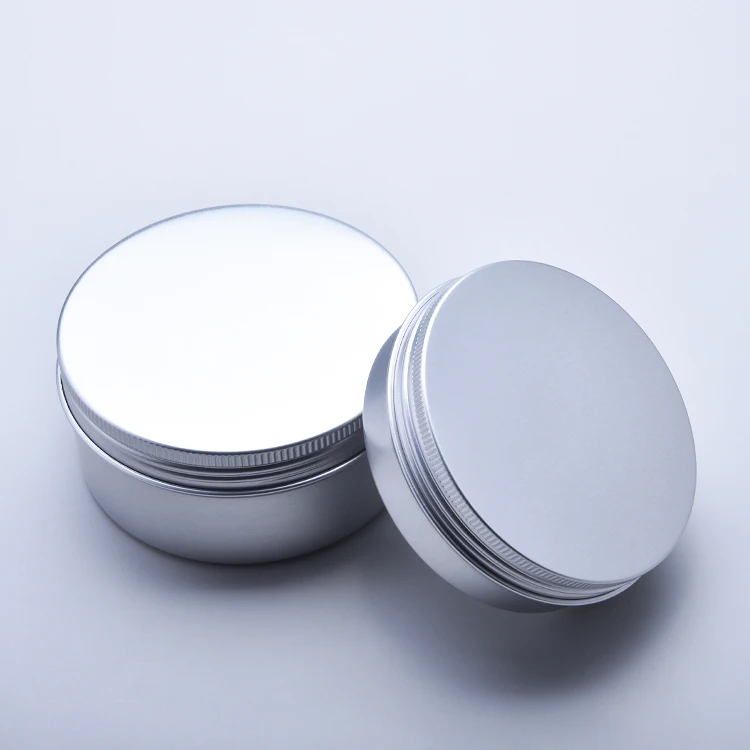 Wholesale custom 30ml 50ml empty metal container aluminum candle jars