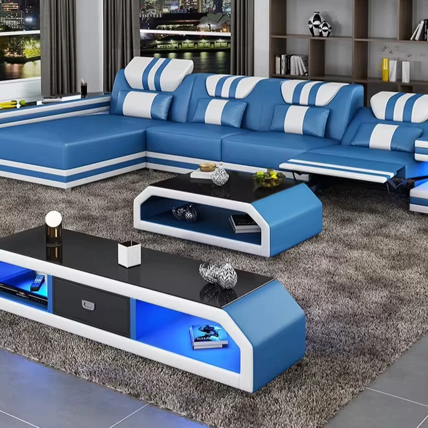 Многофункциональный диван-подлокотник угловой умный стул электрический диван для гостиной мебель