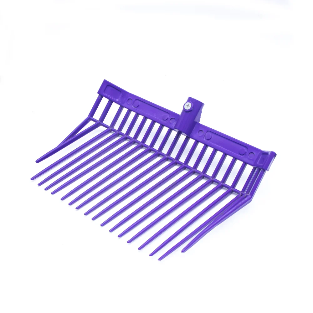 Customizable Colors Plastic Horse Pitchfork Manure Bedding Fork With Handle