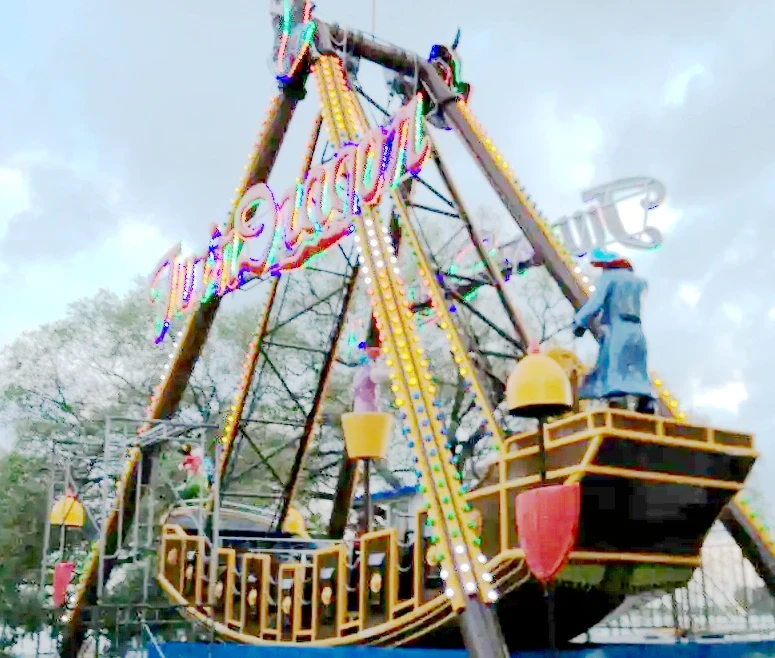 funfair rides game machine for children eelctrical mini pirate ship amusement outdoor park