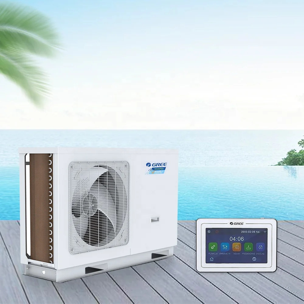 EU Hot Sale Gree R32 Monoblock Heat Pump Inverter Air to Water Heaters For Cooling/Heating and Water Heating Versati-3