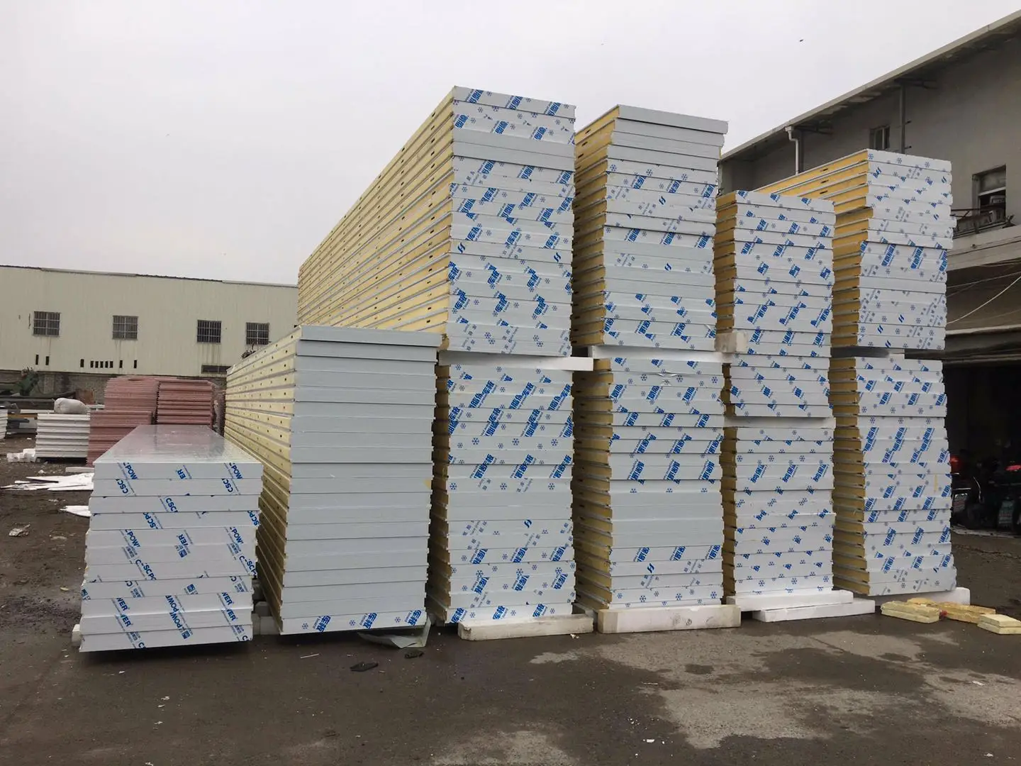 Cold Room Insulated Panel Colored Sandwich Roof Floor Wall Panel Walk in Cooler Panels