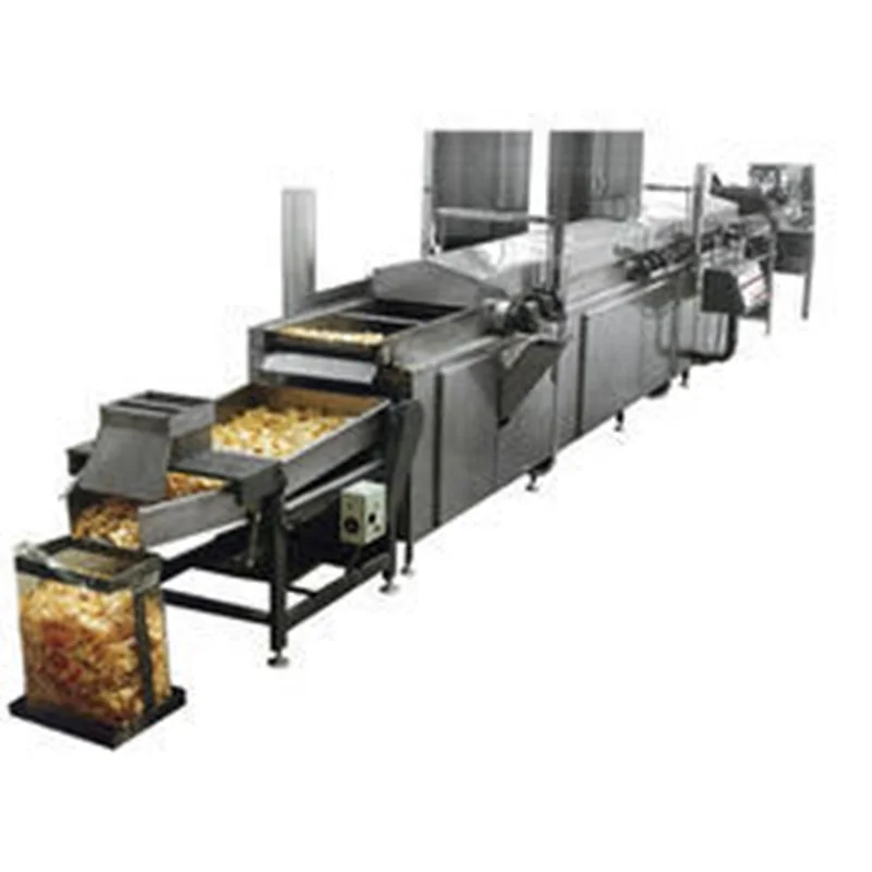 Commercial Used Stainless Steel 304 Small Scale Frozen French Fries Machine Potato Chips Production Line