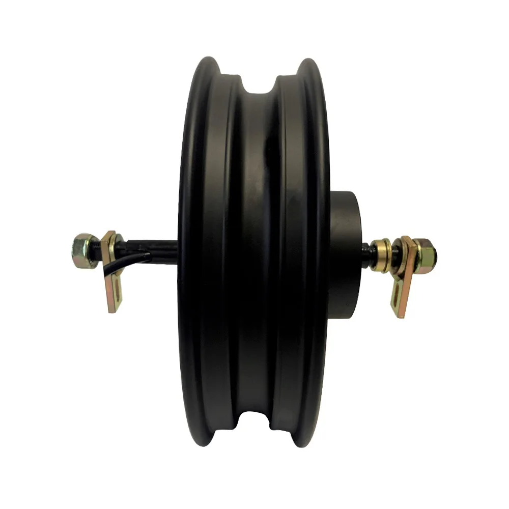 BLDC motor 10inch 72V 1000W disc brake electric hub motor for Electric motorcycle