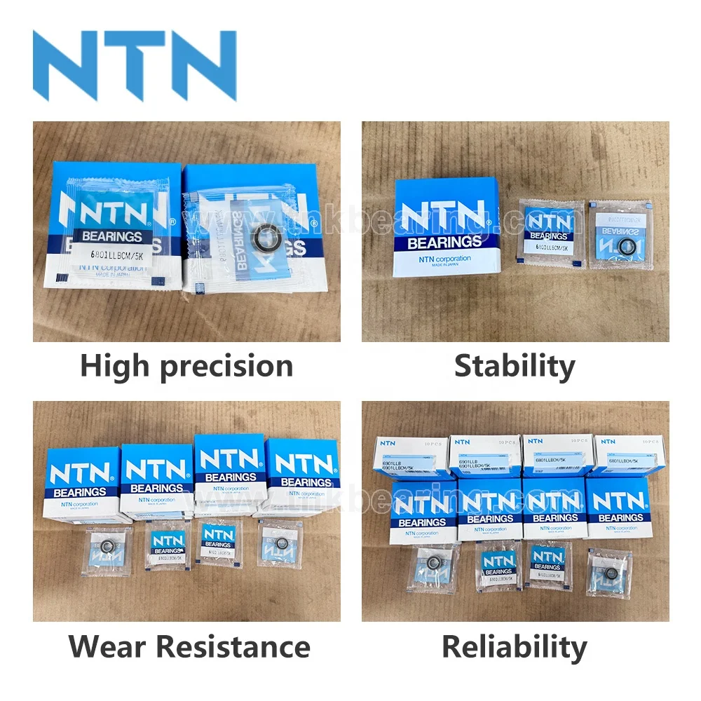 NTN 6901 6901LLBCM/5K Single Double Row Chrome Steel Original Machinery Motor Hotel Bicycle Cycling Deep Groove Ball Bearing