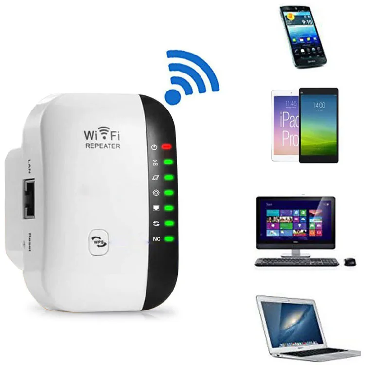 Расширитель диапазона Wi-Fi повторитель беспроводного Интернета усилитель сигнала точка