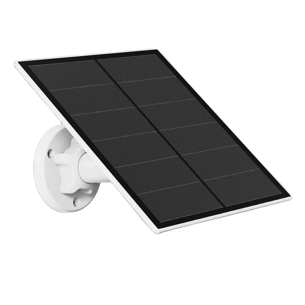 5W Portable Solar Panel 5V Solar Plate with USB Safe Charge  Battery Charger for Security Camera
