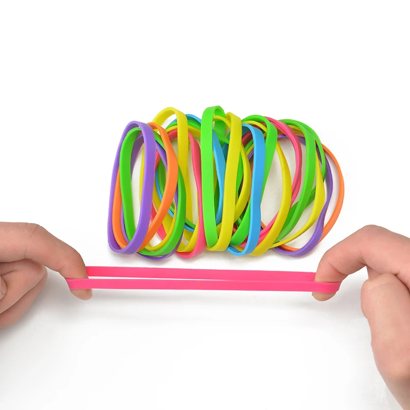 Custom elastic TPR rubber band for hair office