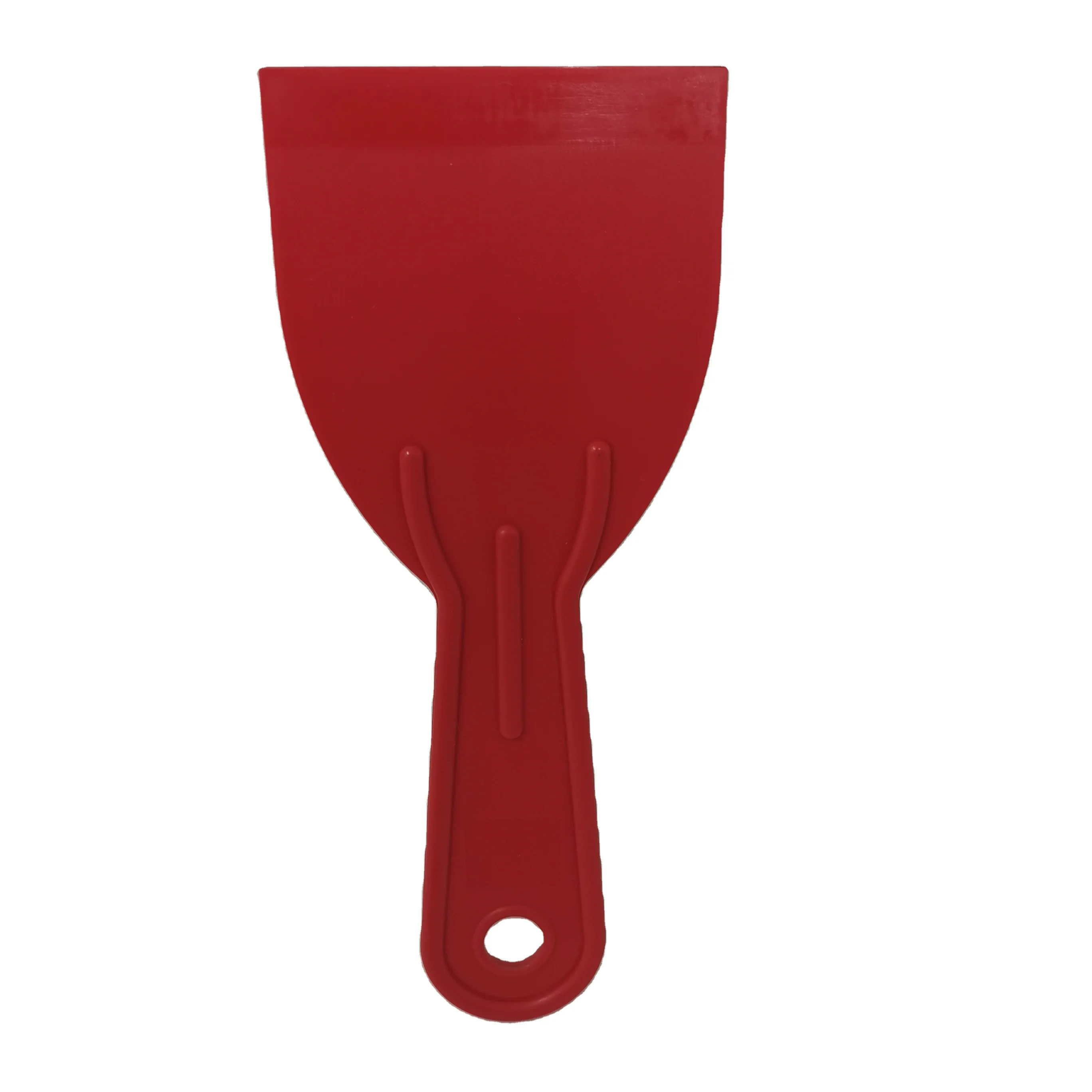 Custom Red Color Flexible 76mm PP Putty Knife Paint Putty Knife Scraper Paint Scraper