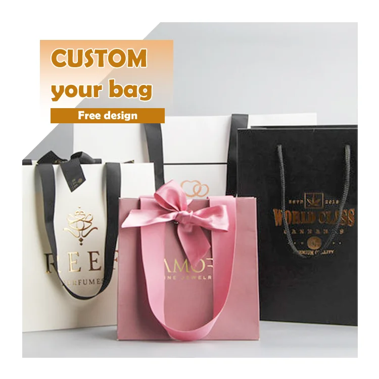 Soy Ink printed 3 ply kraft paper shopping bag with twist handle compostable specifications good price shopping bag kraft paper