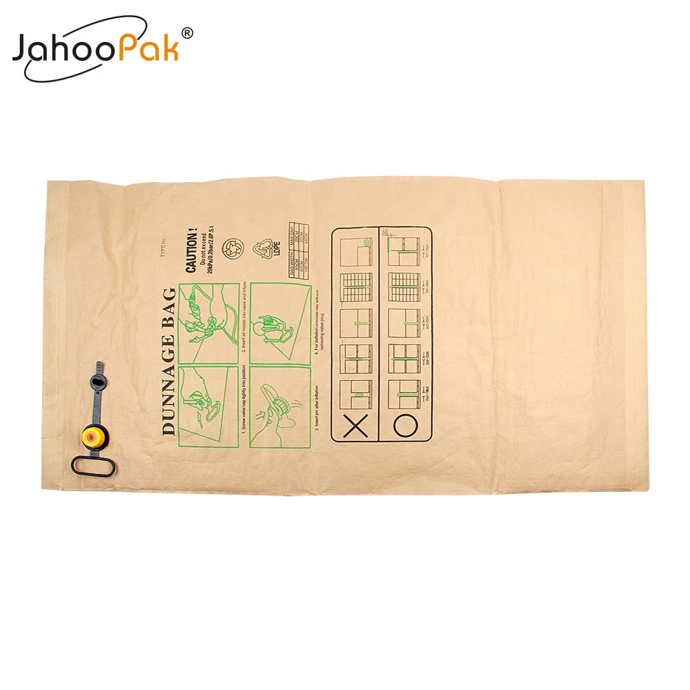 Transportation Kraft Paper Materials Dunnage Air Bag