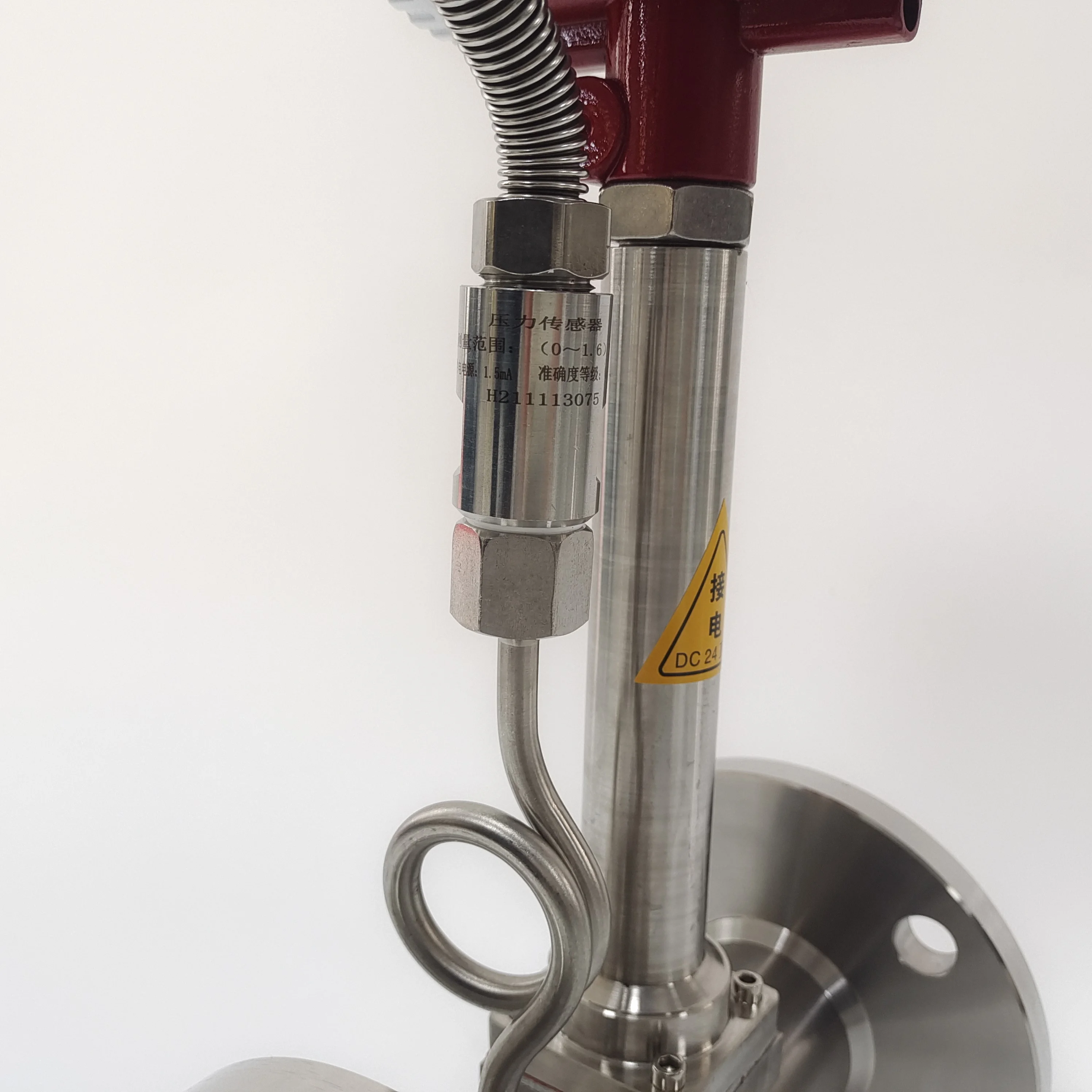 digital pulse/4-20ma high-precision steam air natural gas liquid flow meter vortex flowmeter