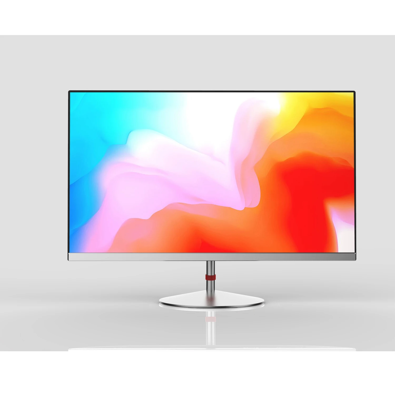 22 inch low cost pc i7 7700 Monitor desktop computer all in one pc with Round bottom stand