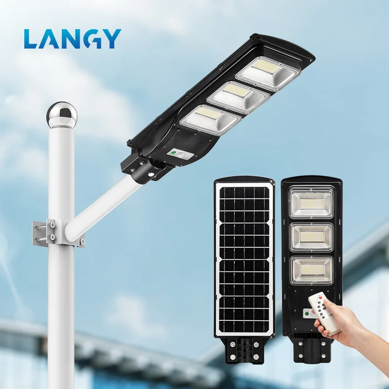 Langy official 90W integrated all in one solar street light