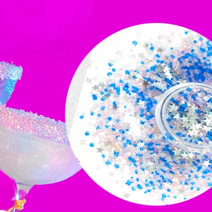 Sparkle Sugar Crystals & Stars Decorative Sprinkles