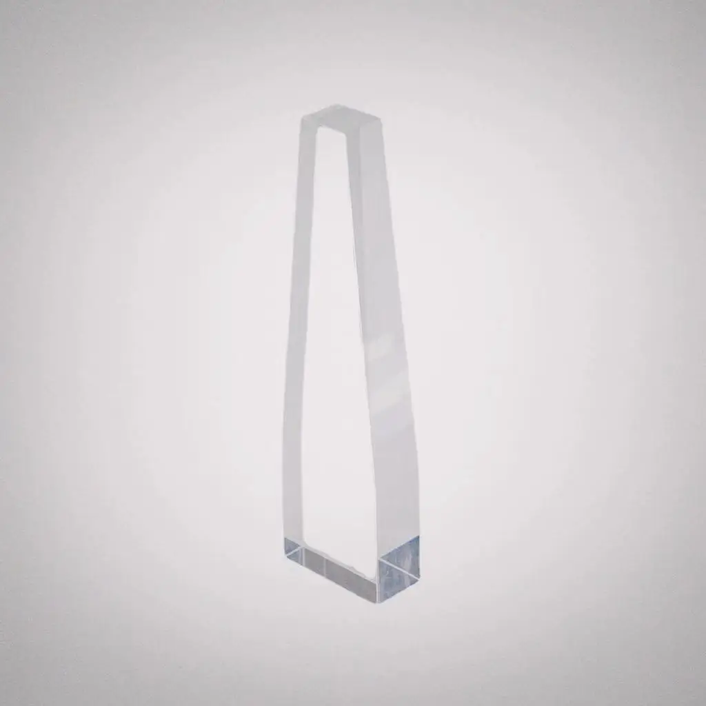 High quality custom K9 material light cone prisms for biomedical devices