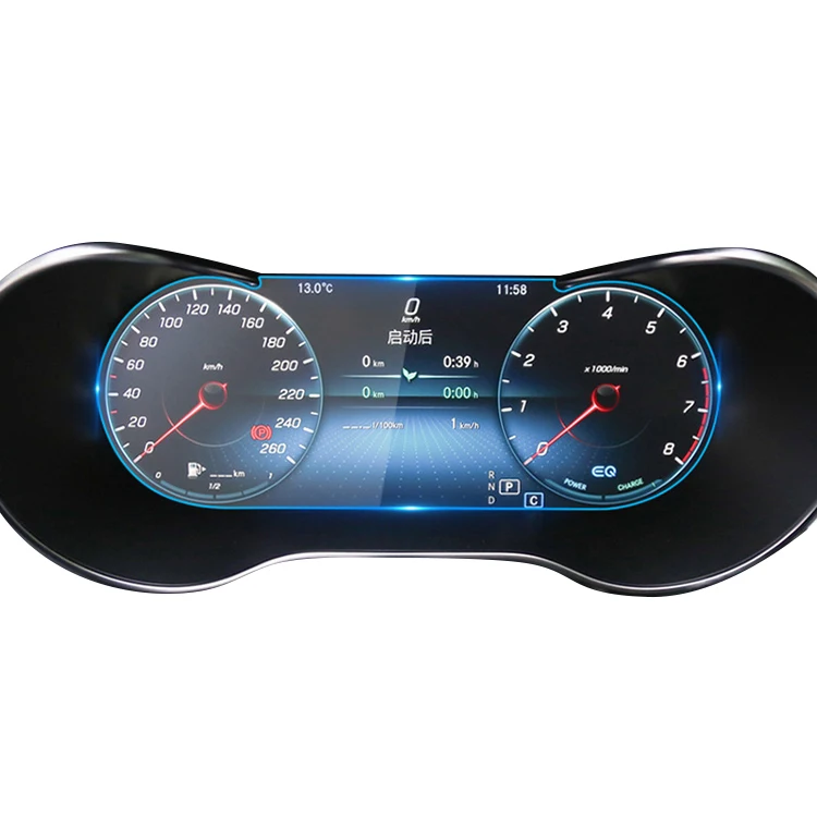 
 Декоративная пленка для салона автомобиля Mercedes Benz Car C-Class C180 C200 C300 C63 C43 W205 защита экрана приборной панели  