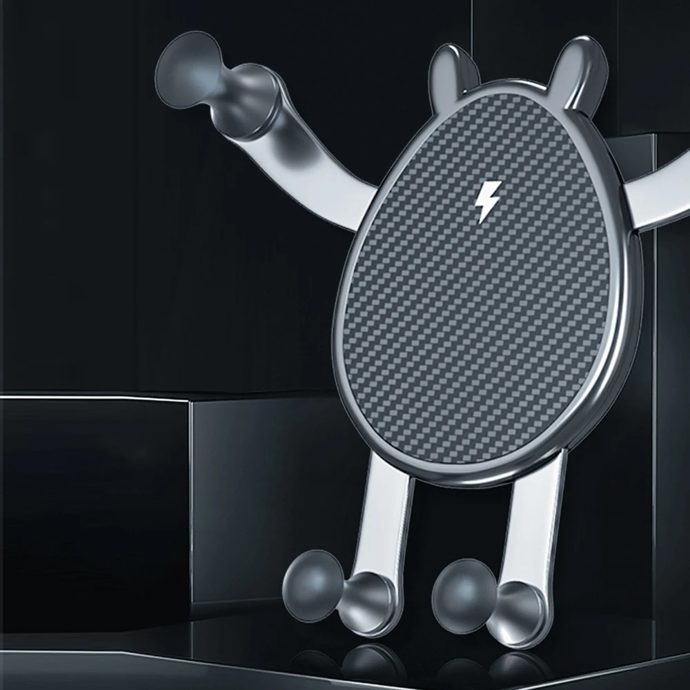 15WQi Car Phone Holder Wireless Charger In Car Mount Gravity Sensor for Air Vent Mount Car Charger Wireless For iPhone Xiaomi