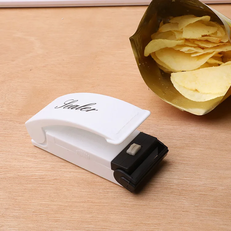 Wholesale Mini Heat Bag Sealing Machine Package Sealer Bags Thermal Plastic Food Bag Closure Portable Sealer Packing