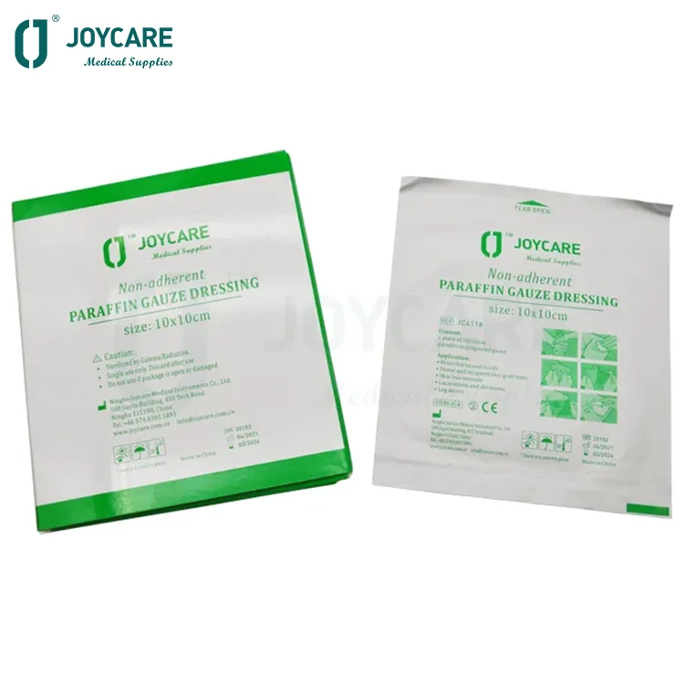 High Quality Surgical Gauze Dress Swab Gauze Paraffin Gauze Dressing Swab