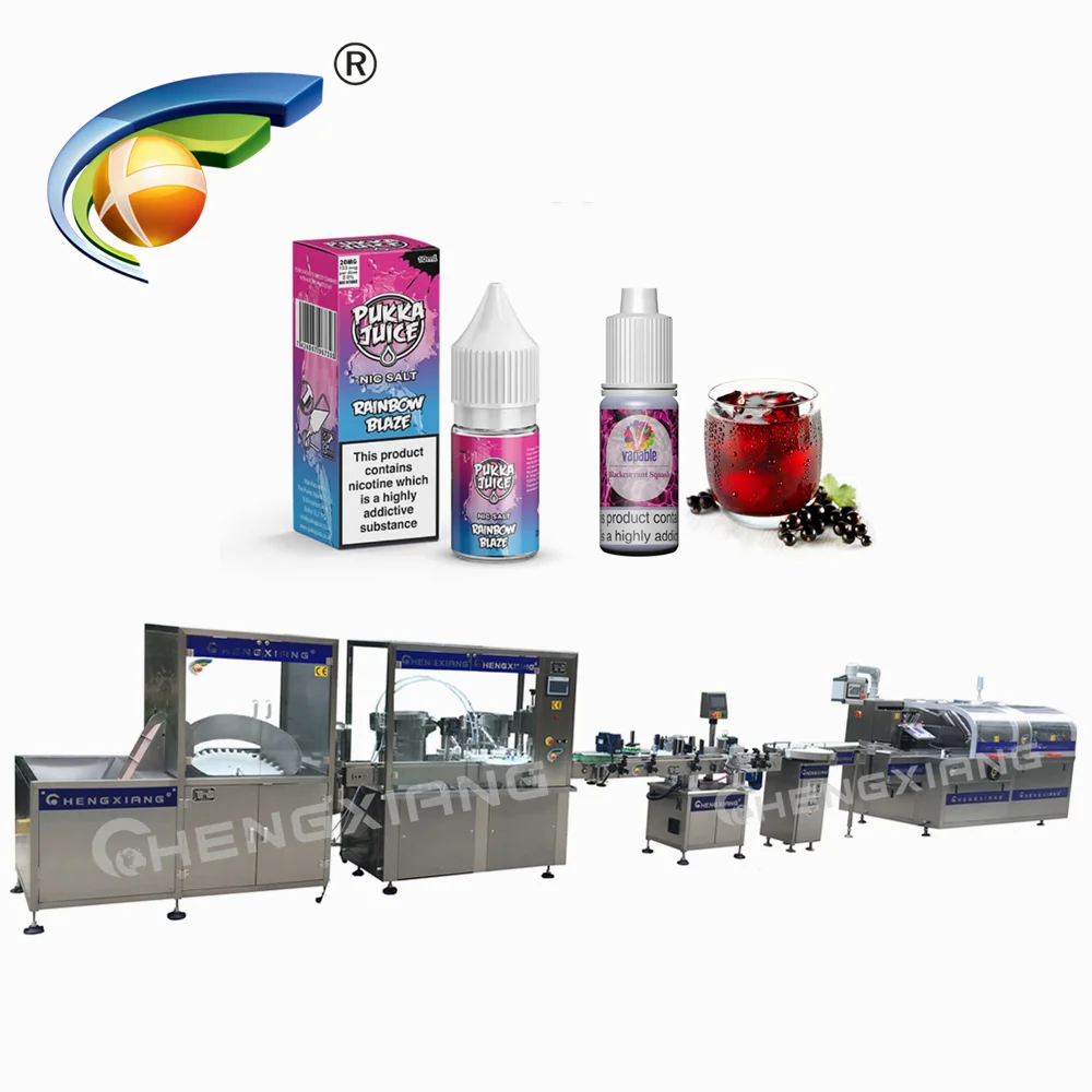 Automatic E Liquid/E Cigarette Oil Filling Machine small Bottle Filling And Capping Machine