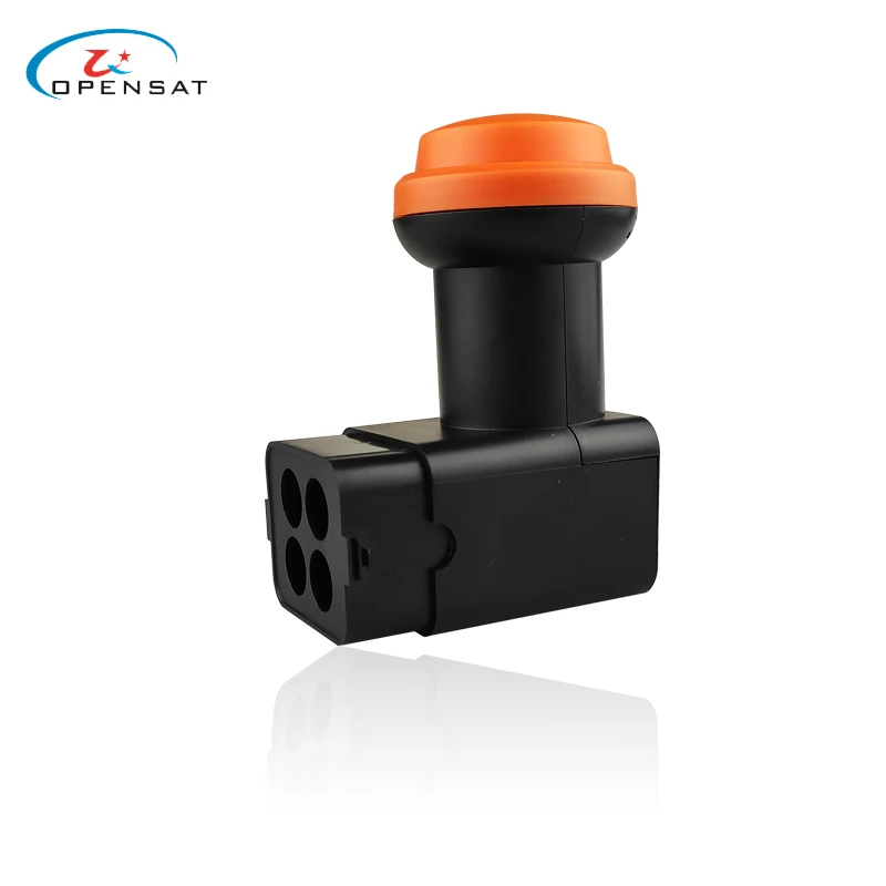 opensat dvb tv hd quad lnb pll sat for 4 user digital satellite signal converter