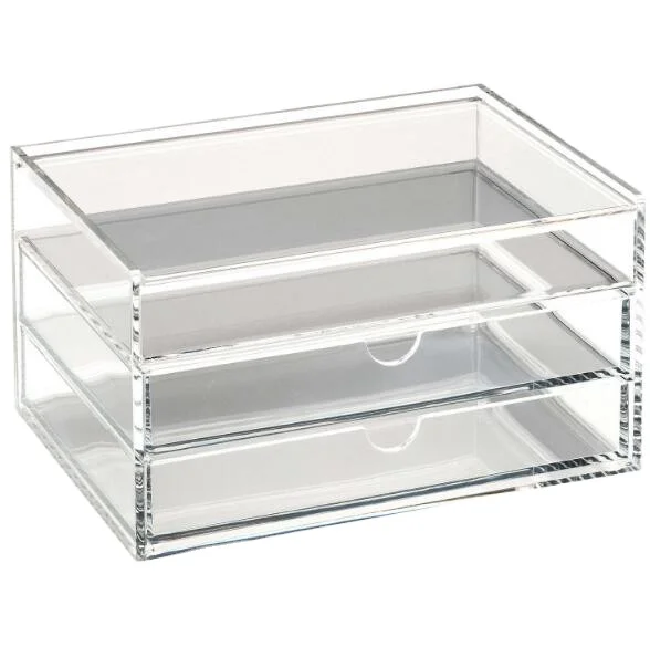 Plastic Box Holder Drawer Household Desktop Mini Acrylic Office Storage Rack