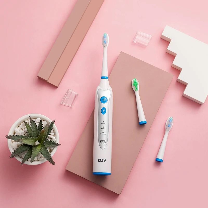 China Manufacturer IPX7 40,000 Strokes Automatic Rechargeable Sonic Electronic Electric Toothbrush