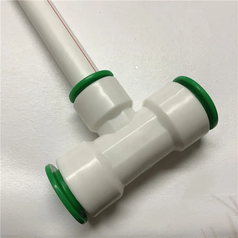 High quality customized 1/2' 3/4' 1'  ppr quick connector fitting for home garden system