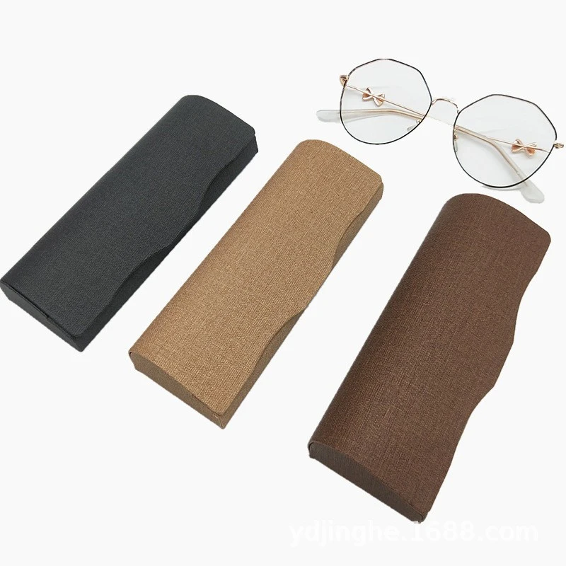 Eco Friendly Recycled Rpet Felt Spectacle Cases Metal Sunglasses Packaging Hard Glasses Case