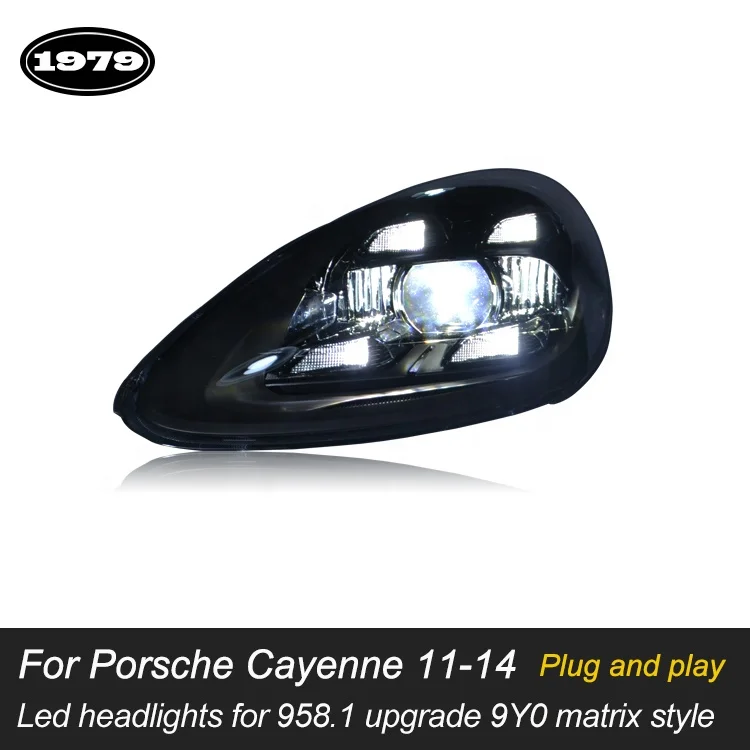 [1979]Factory Direct 2011-2014 Headlights upgrade 2021 for Porsche cayenne 958.1 led Headlight